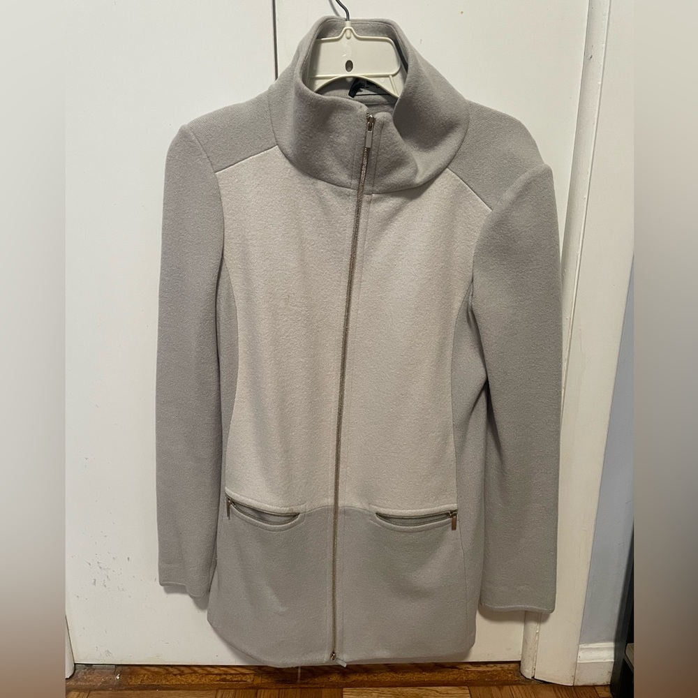 St. John Women’s Grey Two Toned Jacket size 0